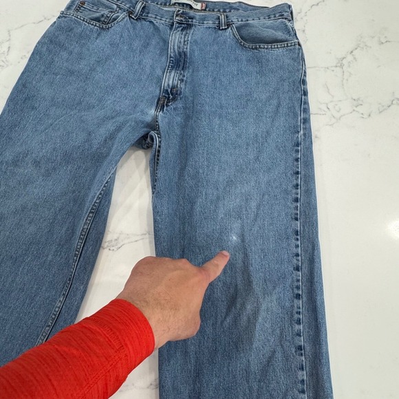 Vintage Levi's Mens 550 Relaxed Fit Jeans‎ 40x34 Light Wash Denim Classic Y2K - Picture 8 of 11